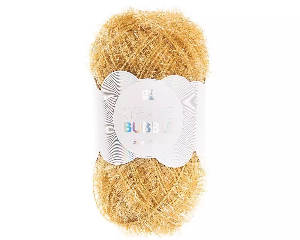 Rico Design Wolle Creative Bubble 50 g Senf