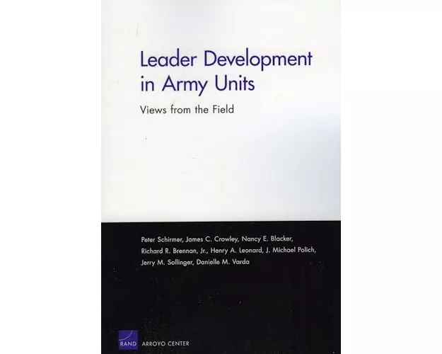 Leader Development in Army Units