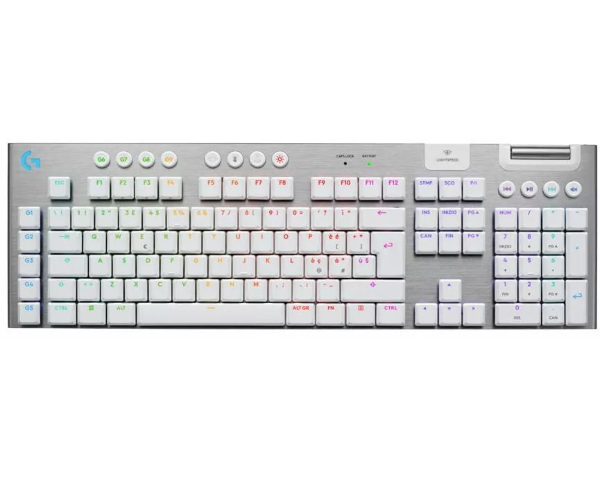G915 X LIGHTSPEED Wireless Gaming Keyboard - WHITE - DEU - EMEA28i-935