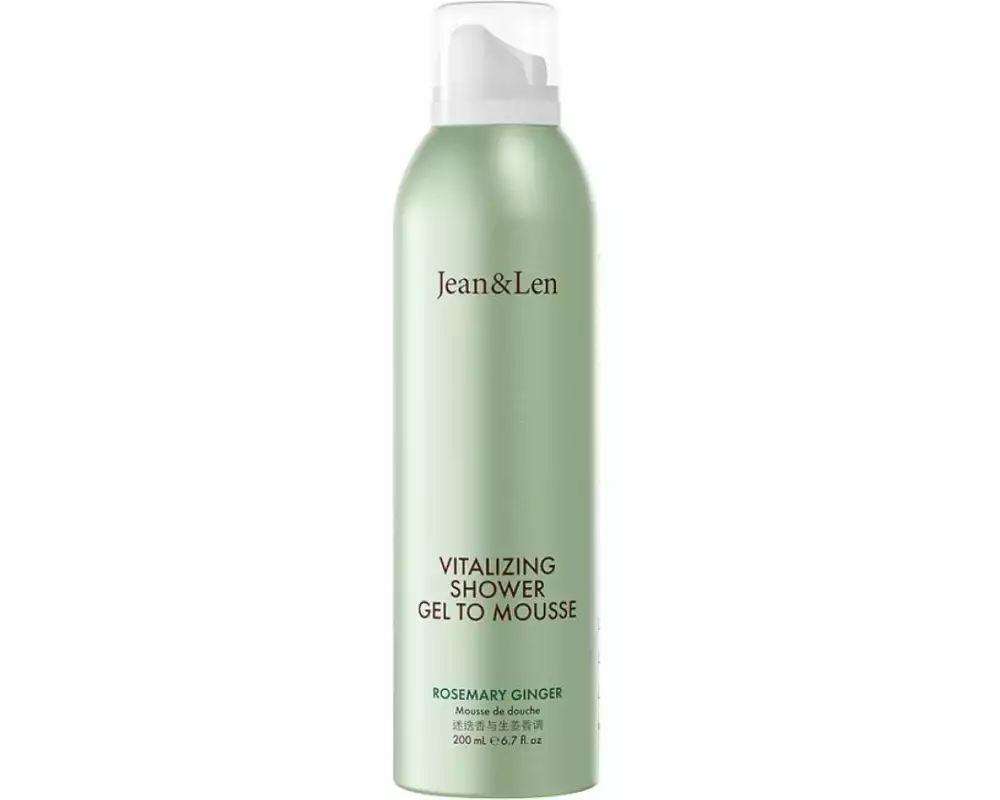 Jean & Len Shower Gel to Mousse Rosemary/Ginger 200 ml