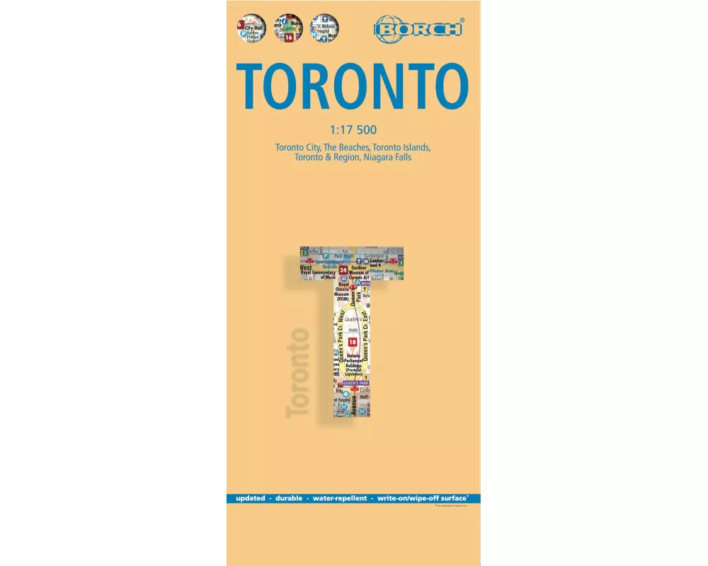 Toronto, Borch Map