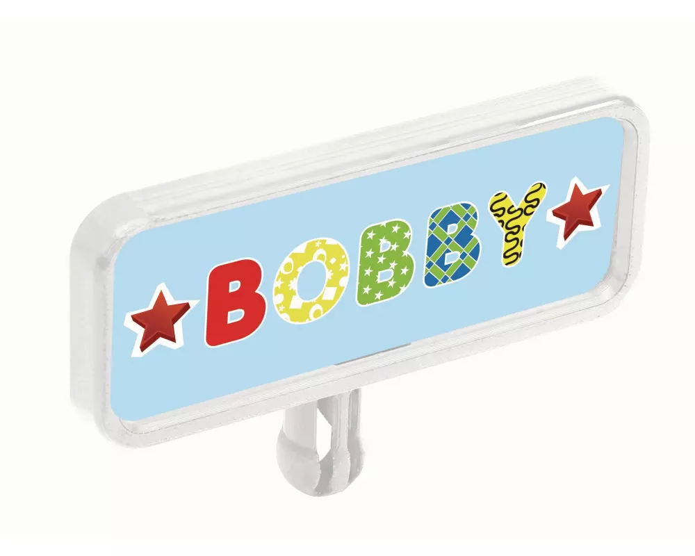 Big Zubehör Set Bobby Car Nummernschild