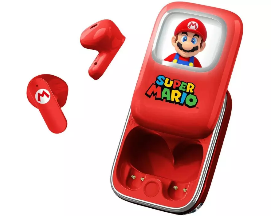 OTL True Wireless In-Ear-Kopfhörer Super Mario Slide Rot