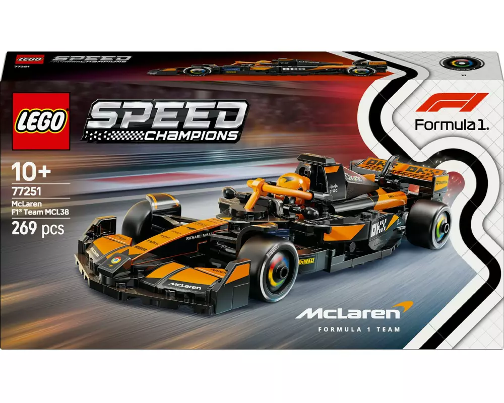 LEGO Speed Champions McLaren F1 Team MCL38 Rennauto 77251