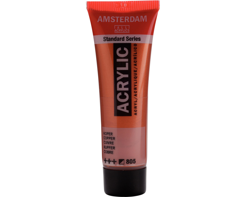 AMSTERDAM Acrylfarbe 20ml 17048050 Kupfer 805