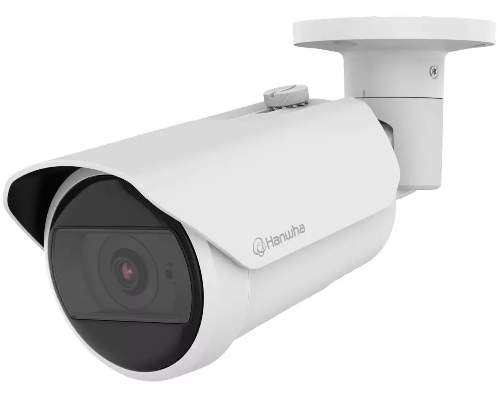 Hanwha Vision Netzwerkkamera QNO-C8023R Bullet, AI, 4mm 80°