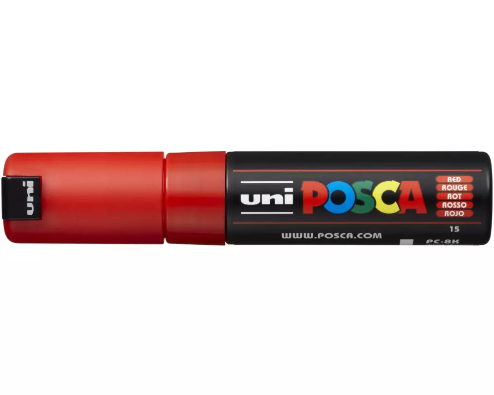 Uni Permanent-Marker POSCA 8 mm Rot