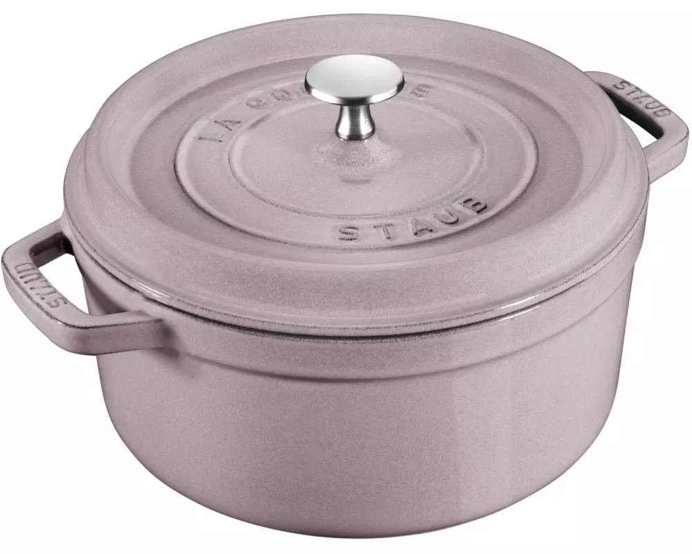 Staub Bräter Cocotte 22 cm, Lila, 2.6 l