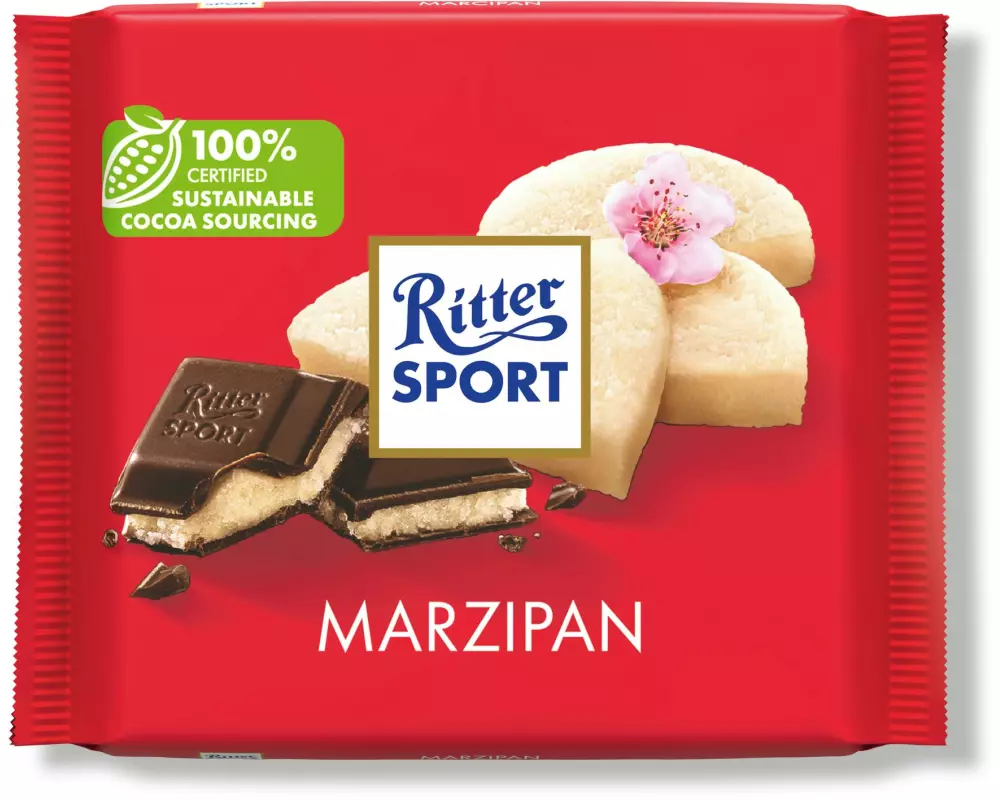 Ritter Sport Schokolade Marzipan 100 g