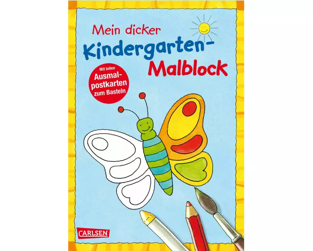 Mein dicker Kindergarten-Malblock