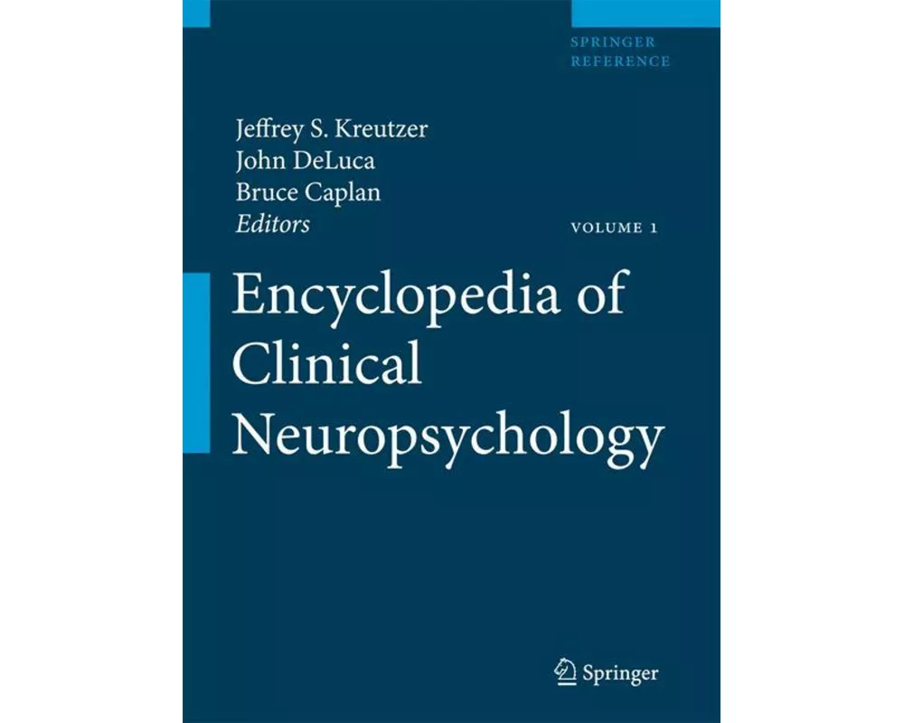 Encyclopedia of Clinical Neuropsychology