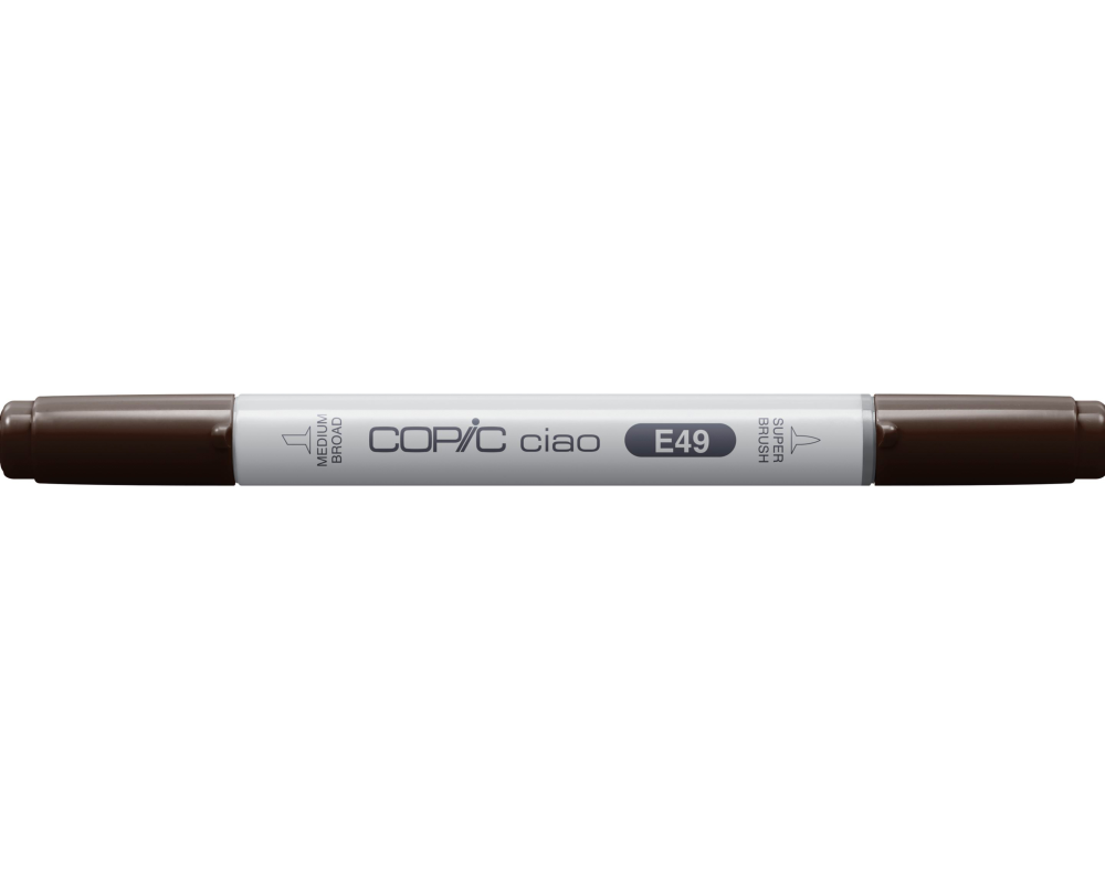 COPIC Marker Ciao 22075122 E49 - Dark Bark