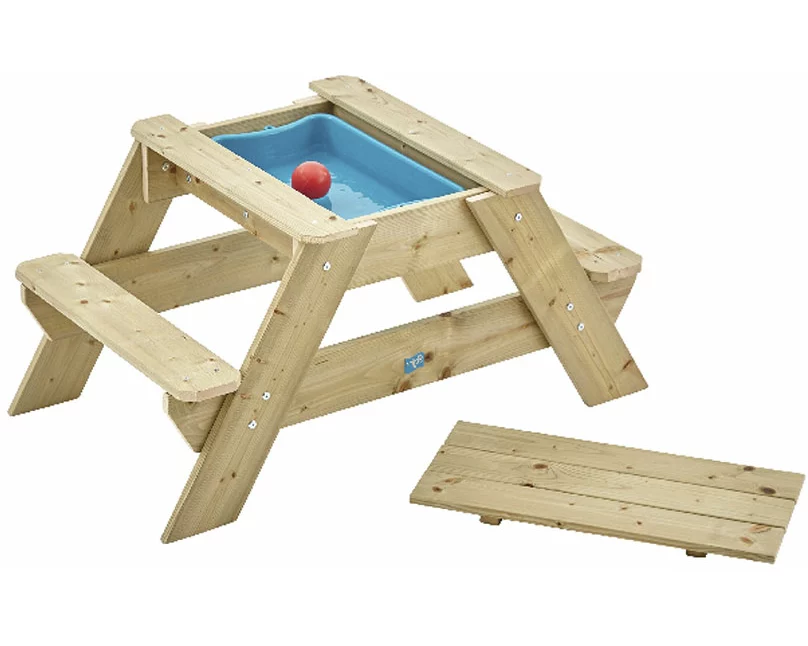 TP TOYS Early Fun Holz Picknick-Tisch & Sandkasten FSC