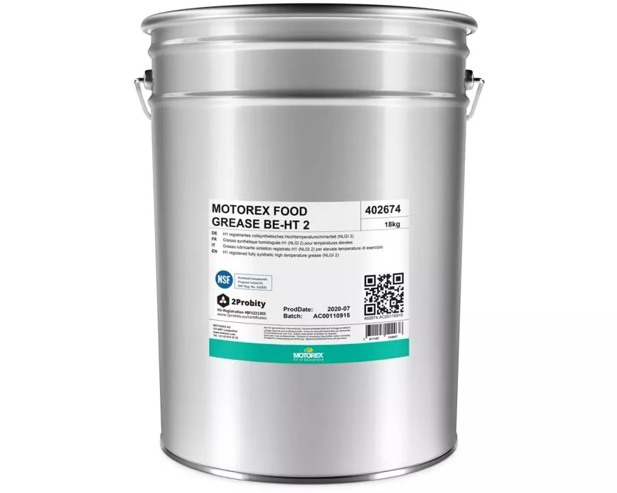 Motorex Food Grease BE-HT 2 18 kg