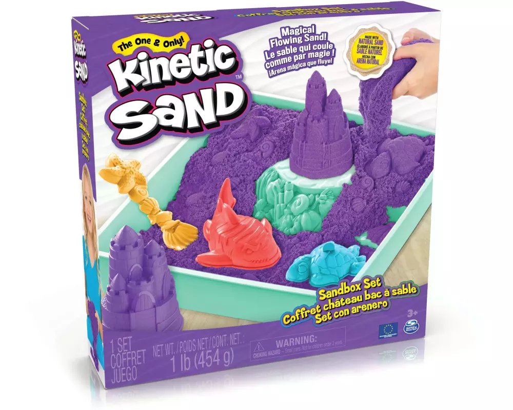 Spinmaster Sand Kinetic Box Lila
