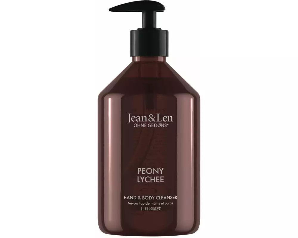 Jean & Len Flüssigseife Cleanser Peony and Lychee 500 ml