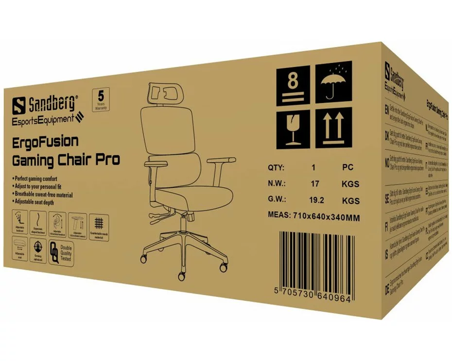 Sandberg ErgoFusion Gaming Chair Pro