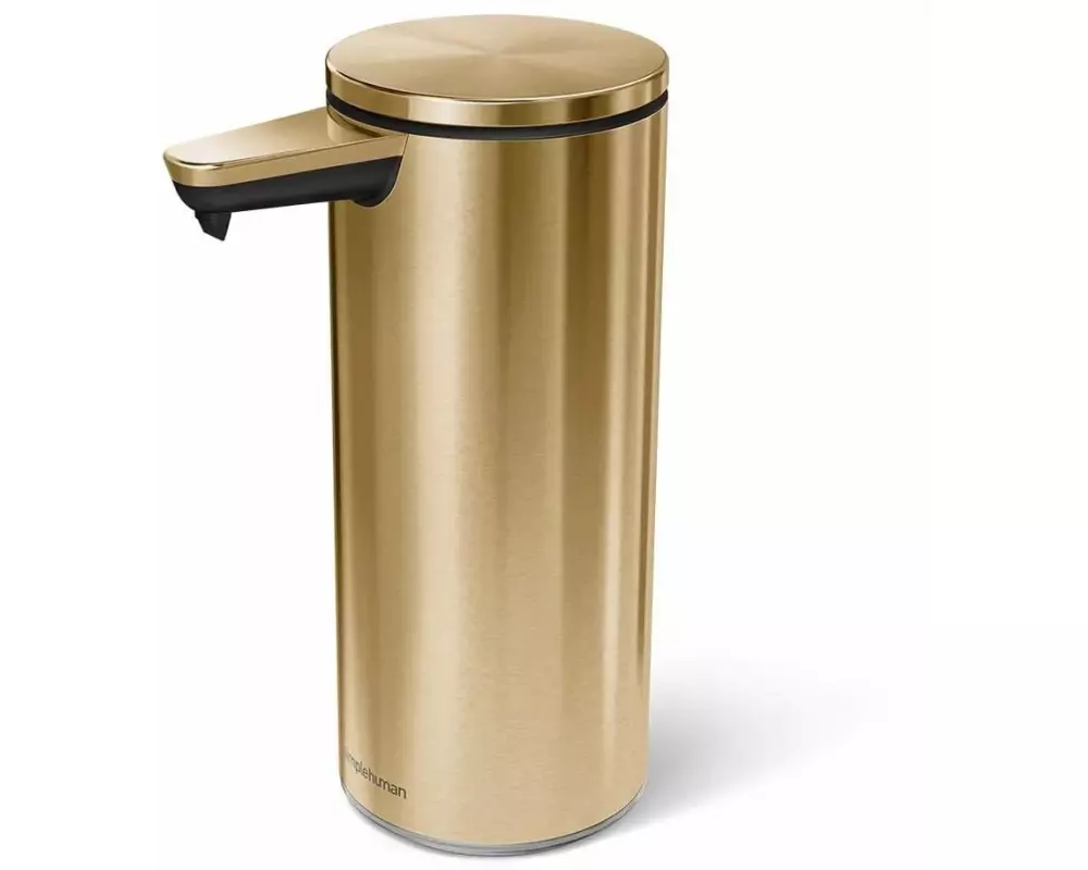 Simplehuman Sensorspender Wiederaufladbar 266 ml, Messing