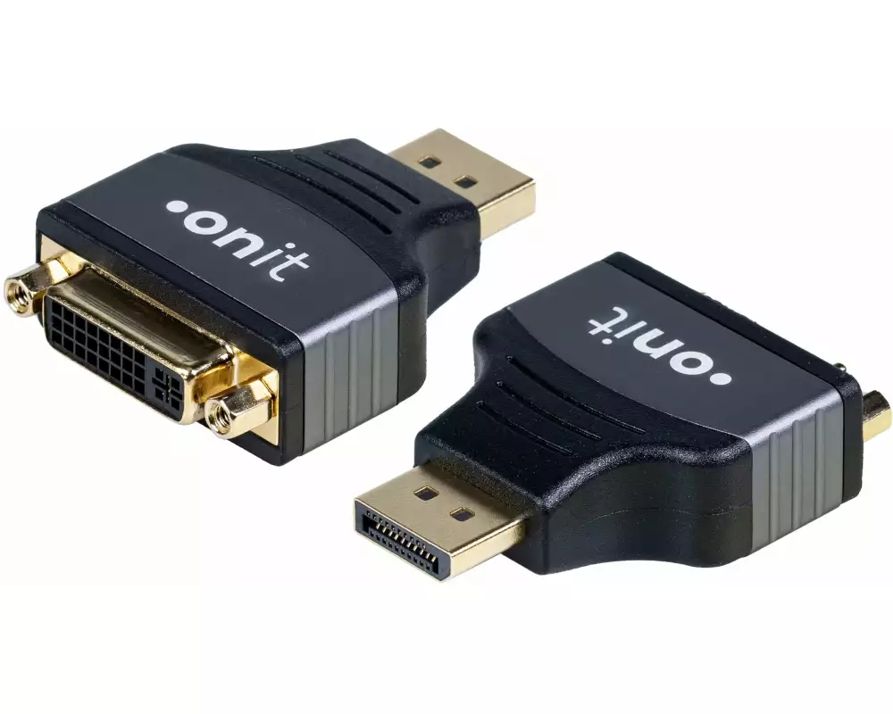 onit Adapter DisplayPort - DVI-D, 1 Stück