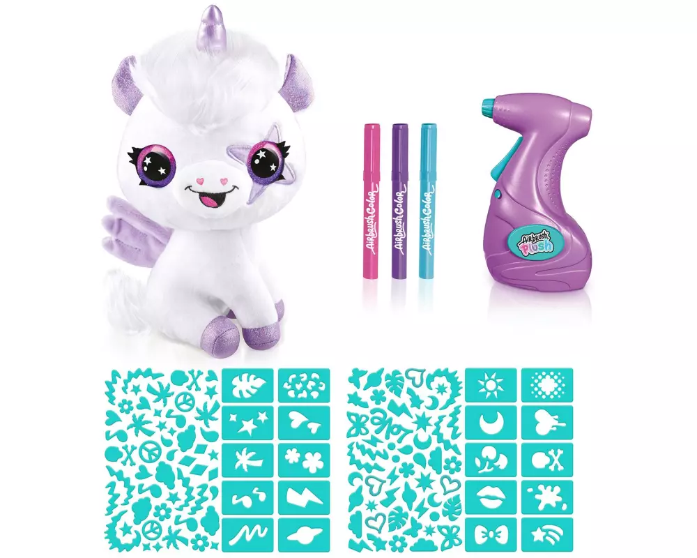 Canal Toys Funktionsplüsch Airbrush Plush Glow in the Dark Unicorn