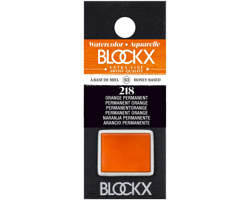 BLOCKX Aquarellfarbe 1.5ml 41218BXC permanentorange