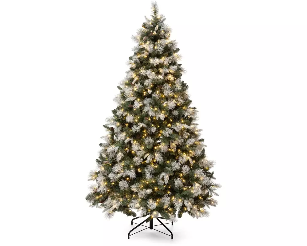 STT Weihnachtsbaum Frosted, 830 LEDs, 250 cm, Grün