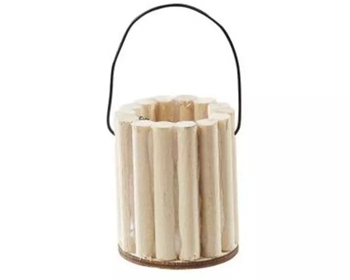 HobbyFun Mini-Figur Holz-Eimer 3 cm