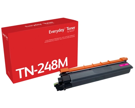 Everyday Magenta Toner by compatible with Brother TN248M, Standard capacity. Colour toner page yield: 1000 pages, Printing colours: Magenta, Quantity per pack: 1 pc(s)