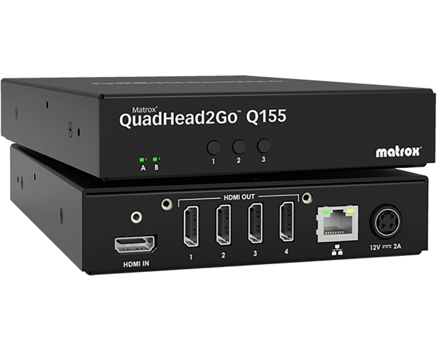 QuadHead2Go Q155 4K Multi-Monitor PCIe Card HDMI in