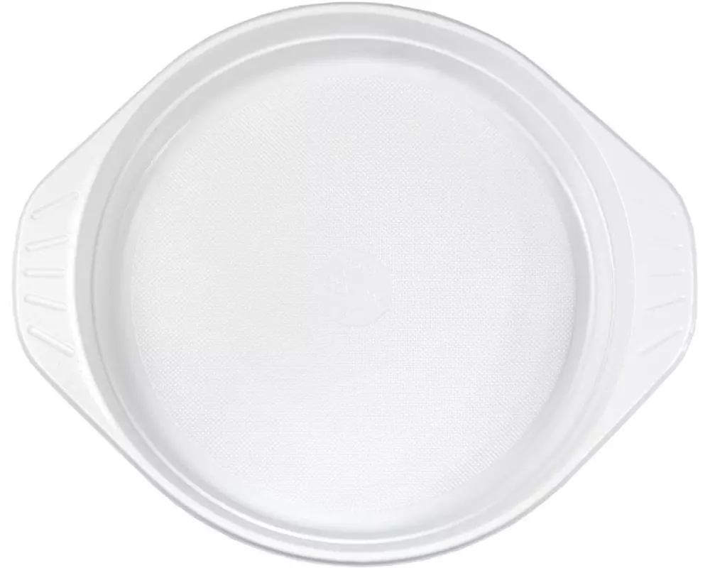 Weita Einwegteller 21.9 cm, 100 Stück, Weiss