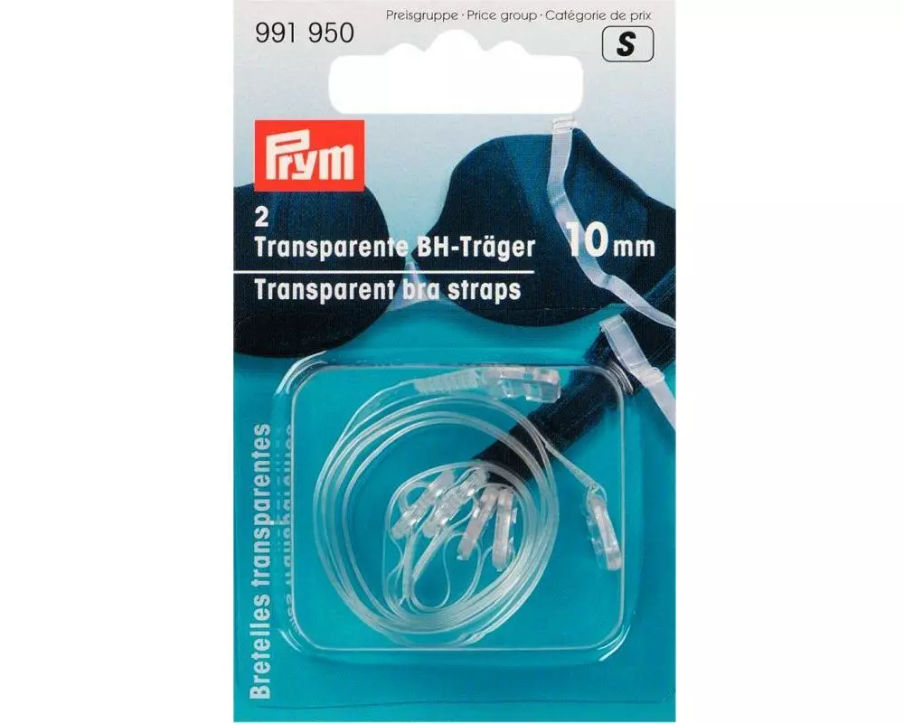Prym BH-Zubehör Transparent, 10 mm