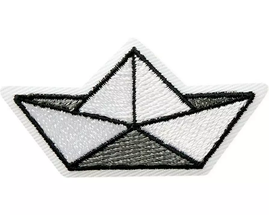 Mono-Quick Aufnäher Origami Boot 1 Stück