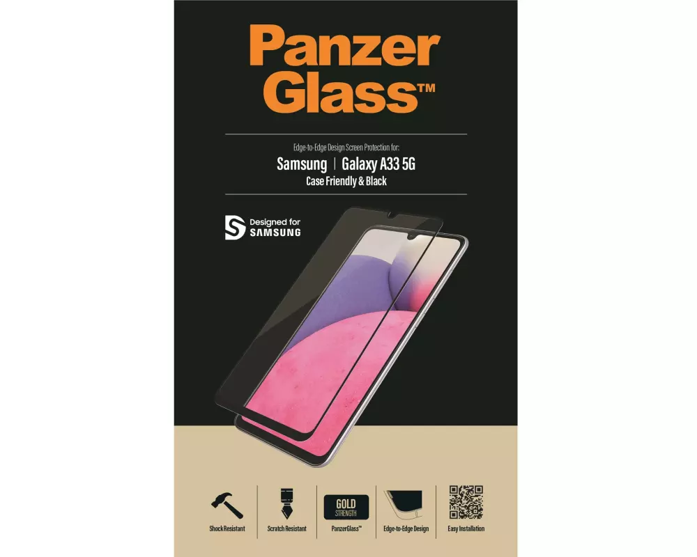 Panzerglass Displayschutz Case Friendly AB Galaxy A33 5G