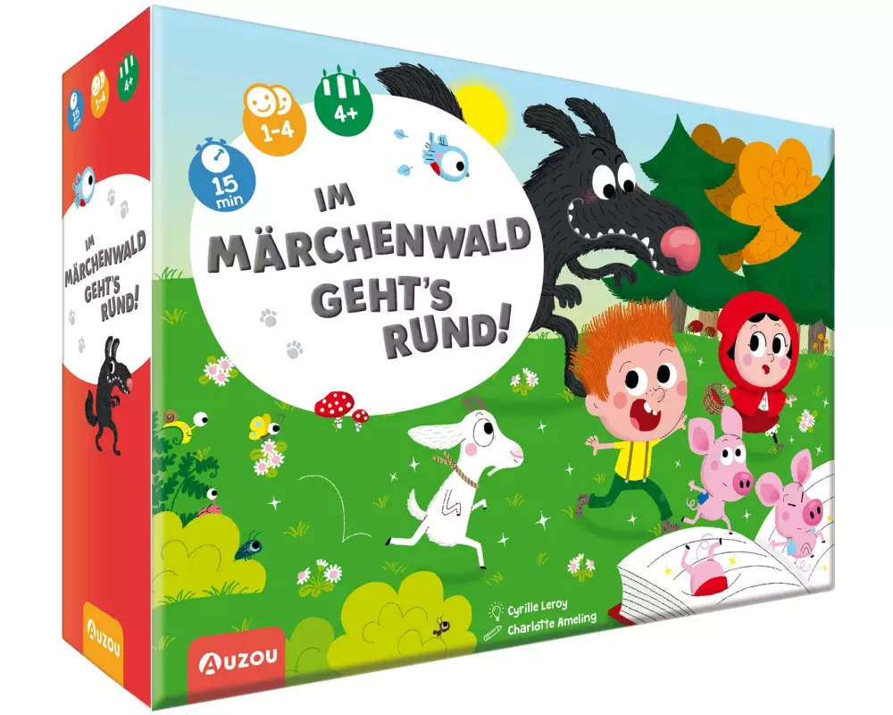 HUCH! Kinderspiel Im Märchenwald geht's rund!