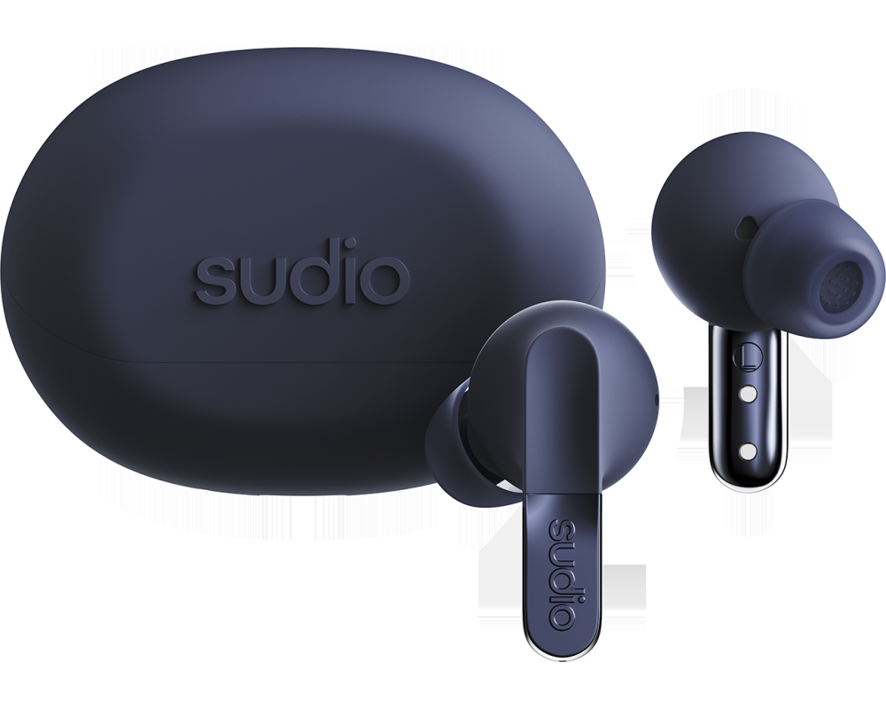 SUDIO Noise Cancelling Earbuds N3PROBLU N3 Pro Blue, Wireless