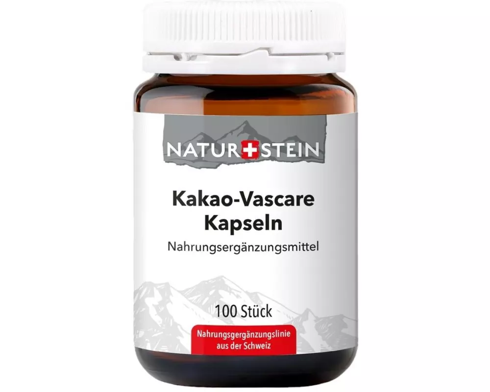 Naturstein Kakao-Vascare 100 Kapseln