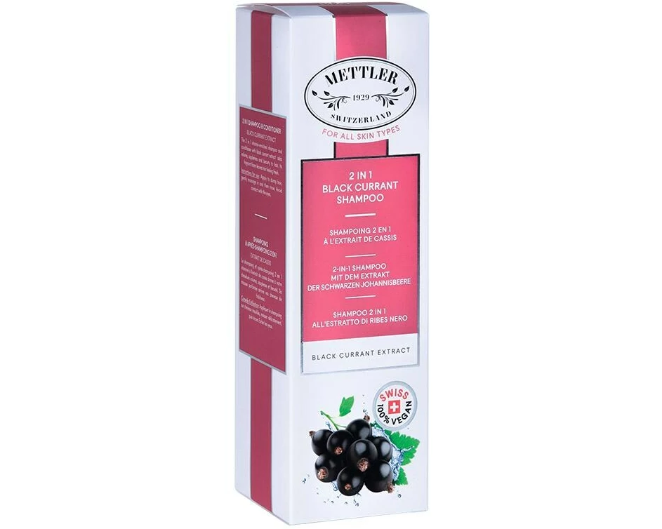 Mettler 1929 2-in-1 Shampoo mit Cassis-Extrakt 200 ml