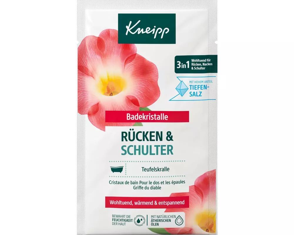 Kneipp Badekristalle Rücken Wohl 60 g1 Stück