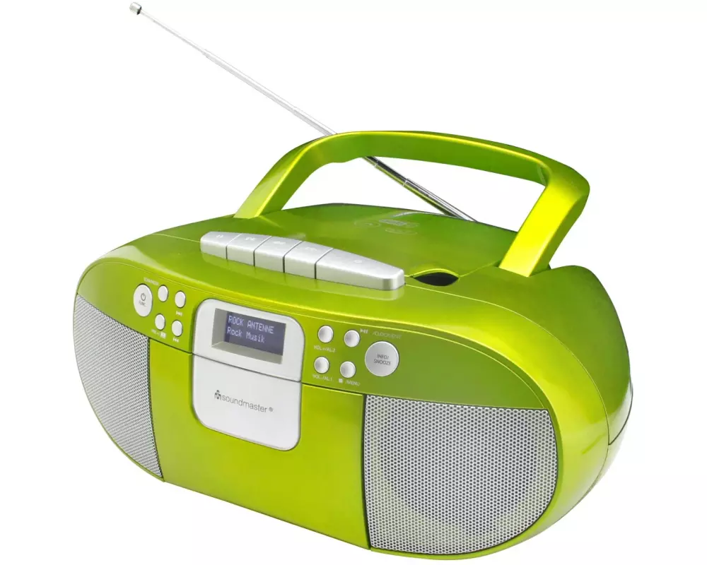 soundmaster Radio DAB+ Boombox SCD7800 Grün