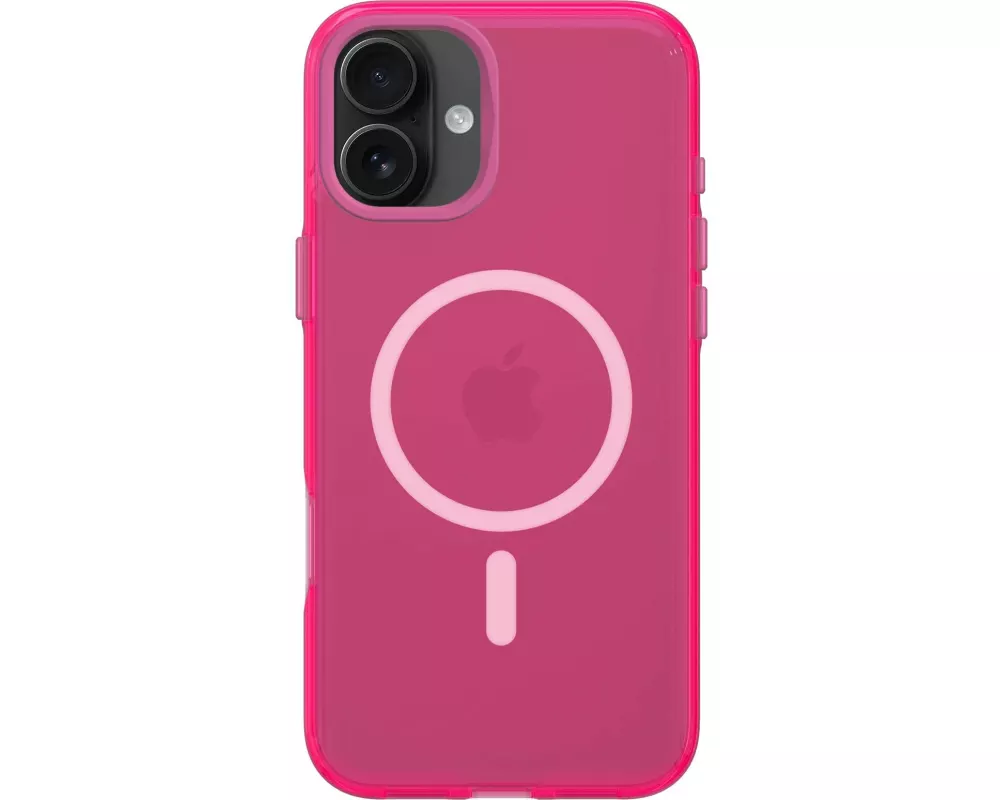 Rhinoshield Back Cover JellyTint MagSafe iPhone 16 Plus Fancy Pink