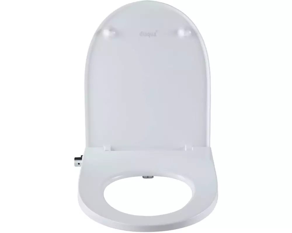 diaqua® Toilettensitz Lavalino mit Duschfunktion, Weiss
