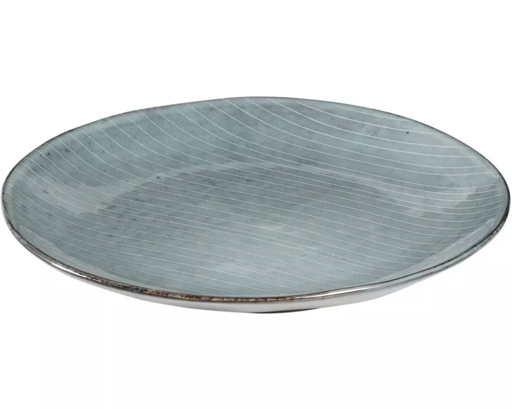 Broste Copenhagen Nordic Sea Steingut Blau Grau 20 cm