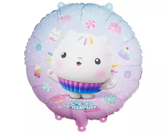 Partydeco Folienballon Pastille Kuchi Mehrfarbig