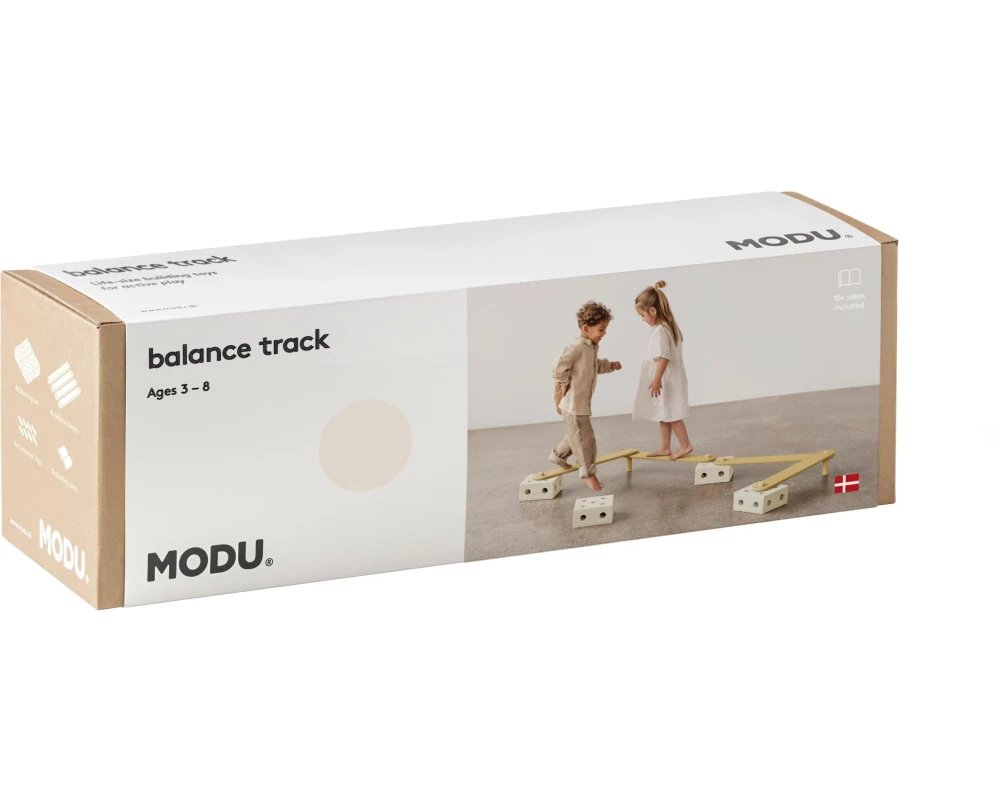 MODU Balance Track Set 17 Teile Sand Grey / Honey Yellow