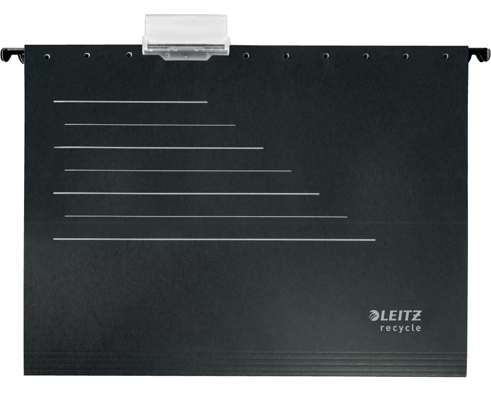 LEITZ Hängemappe Recycle A4 1921-00-95 schwarz, Karton