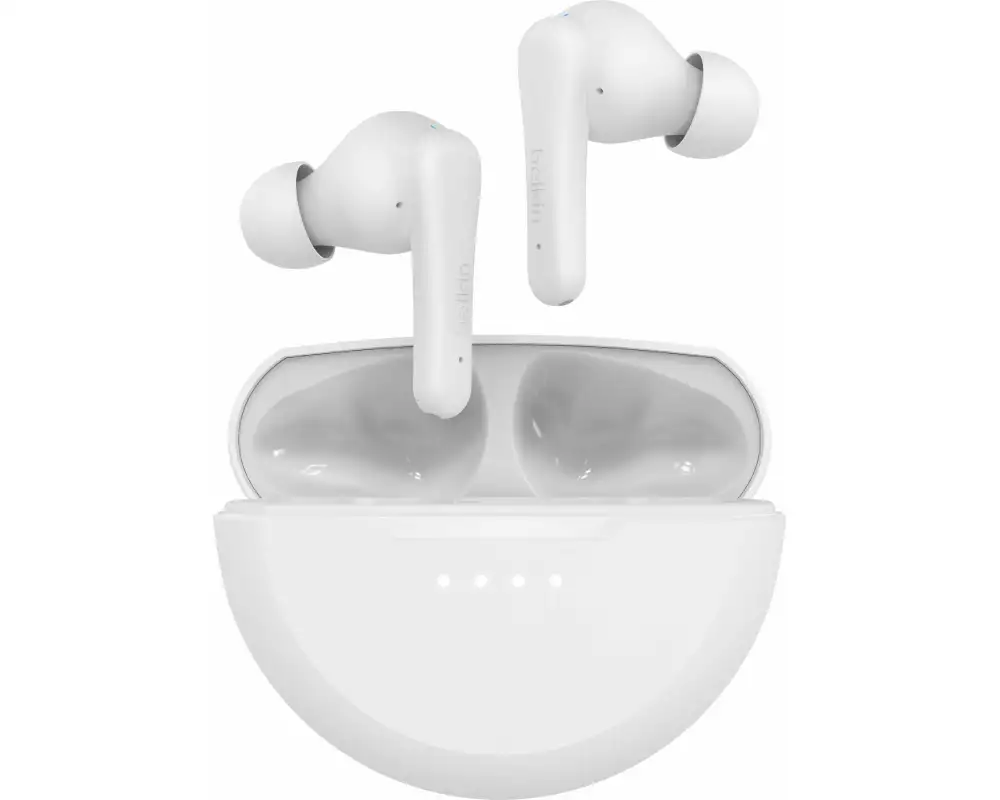 Belkin True Wireless In-Ear-Kopfhörer SoundForm Rhythm Weiss