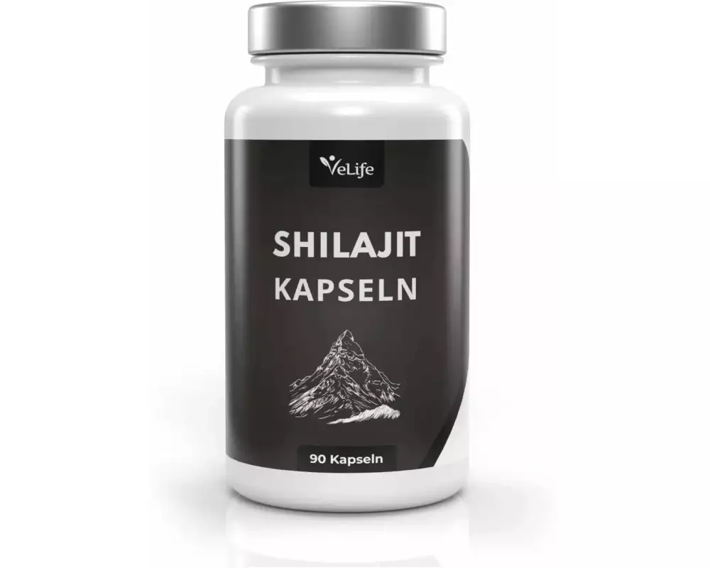VeLife Kapsel Shilajit Extrakt 90 Kapseln