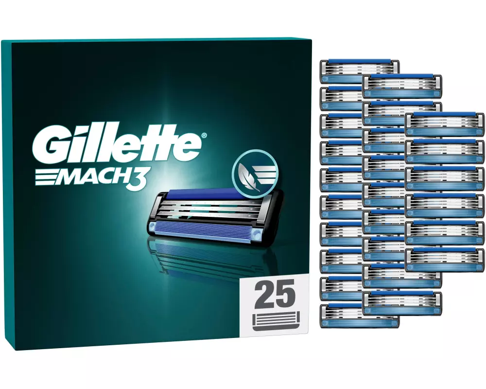 Gillette Rasierklingen Mach3 Standard 25 Stück