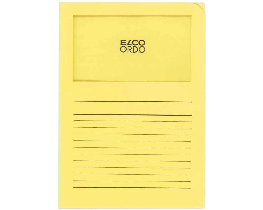 ELCO Sichthülle Ordo Classico Blassgelb, 100 Stück