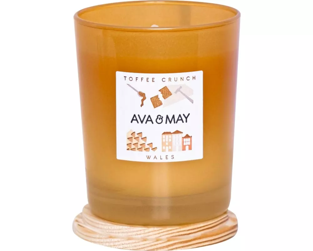 AVA & MAY Duftkerze Toffee Crunch 180 g